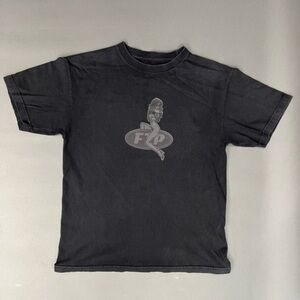 FTP Naked Pin Up Girl Spell Out Graphic Tee